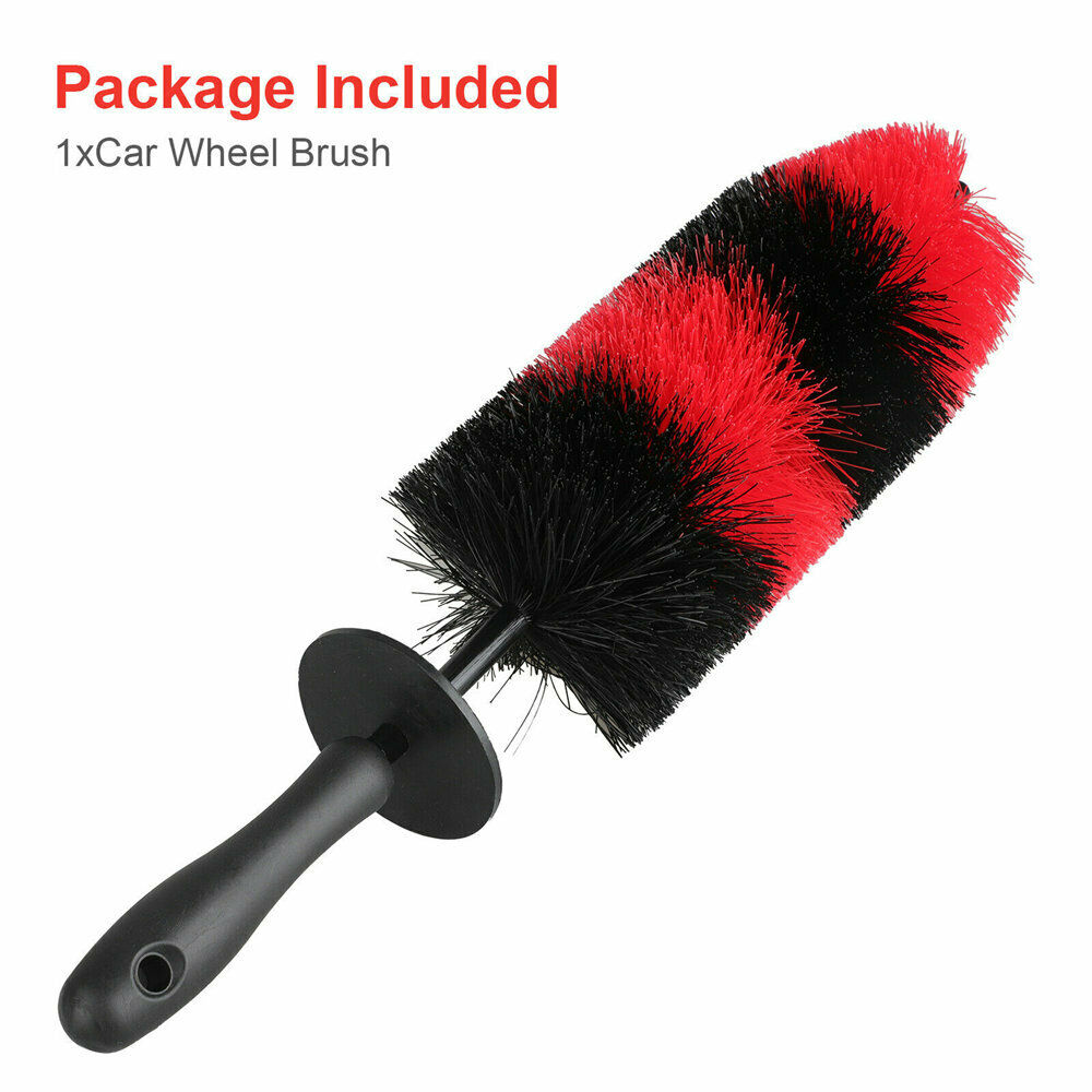 Car Brush Wheel  Rims Tire Seat Engine Wash Cleaning Kit Auto Detailing Tool 17"