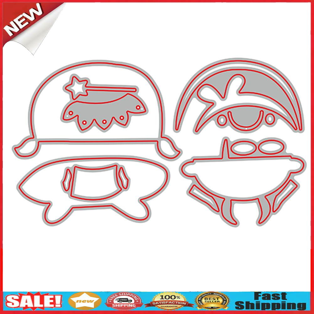 Cute Girl Cutting Dies Stencil DIY Scrapbooking Embossing Template Craft @