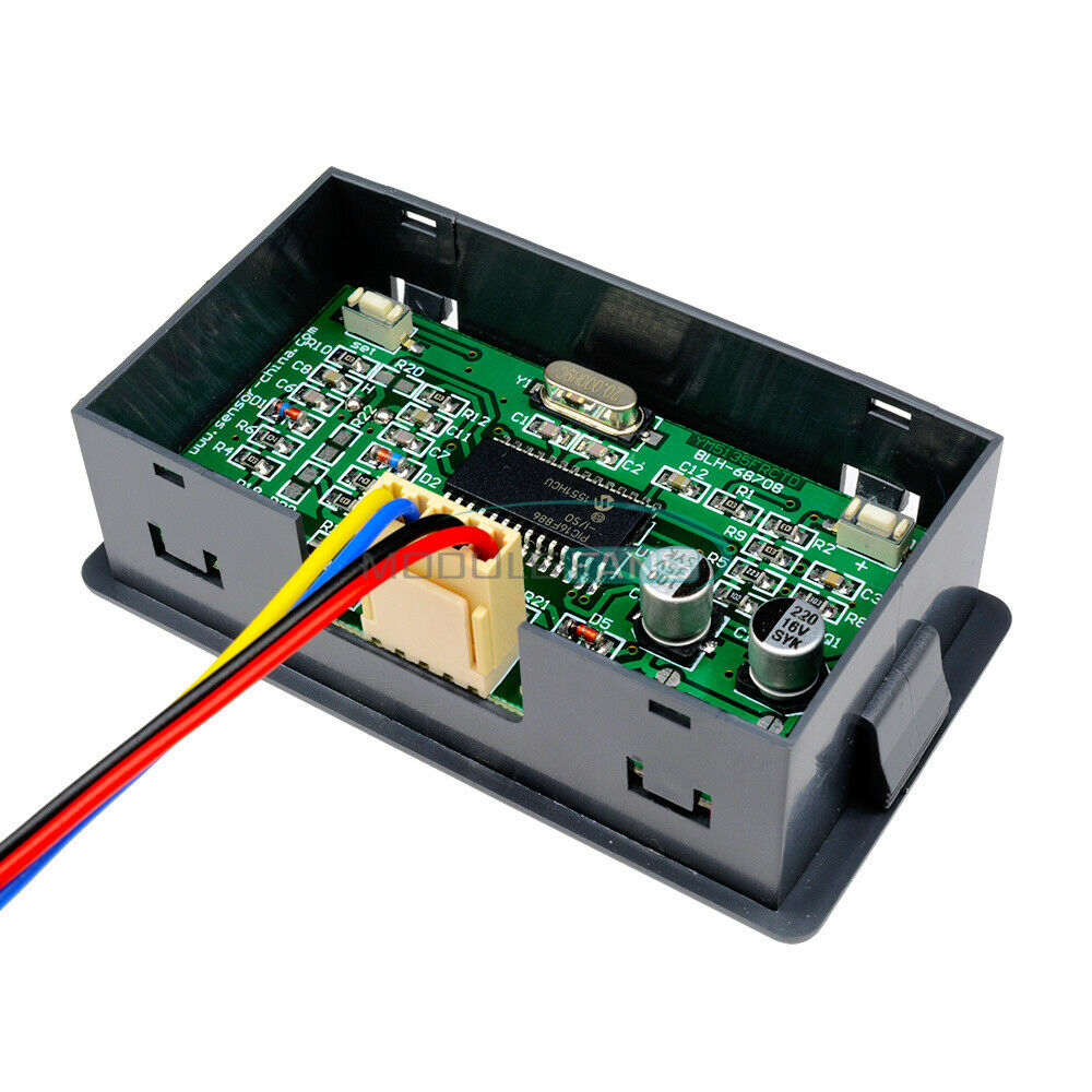 Red LED 0.56" Digital Counter Meter Count Timer Timing Three Function DC12V-24V