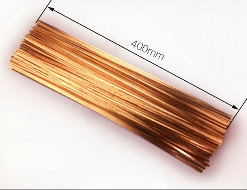500g BCu93P Flat Welding Rod 1.3x3.2x400mm Core Flat electrode Copper Phosphorus