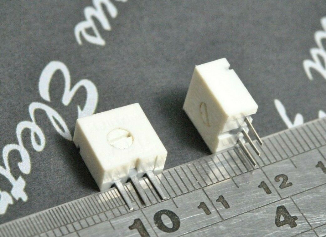 2pcs - HELITRIM 72XLR500 500R 1-Turn Variable Potentiometer / Trimmer