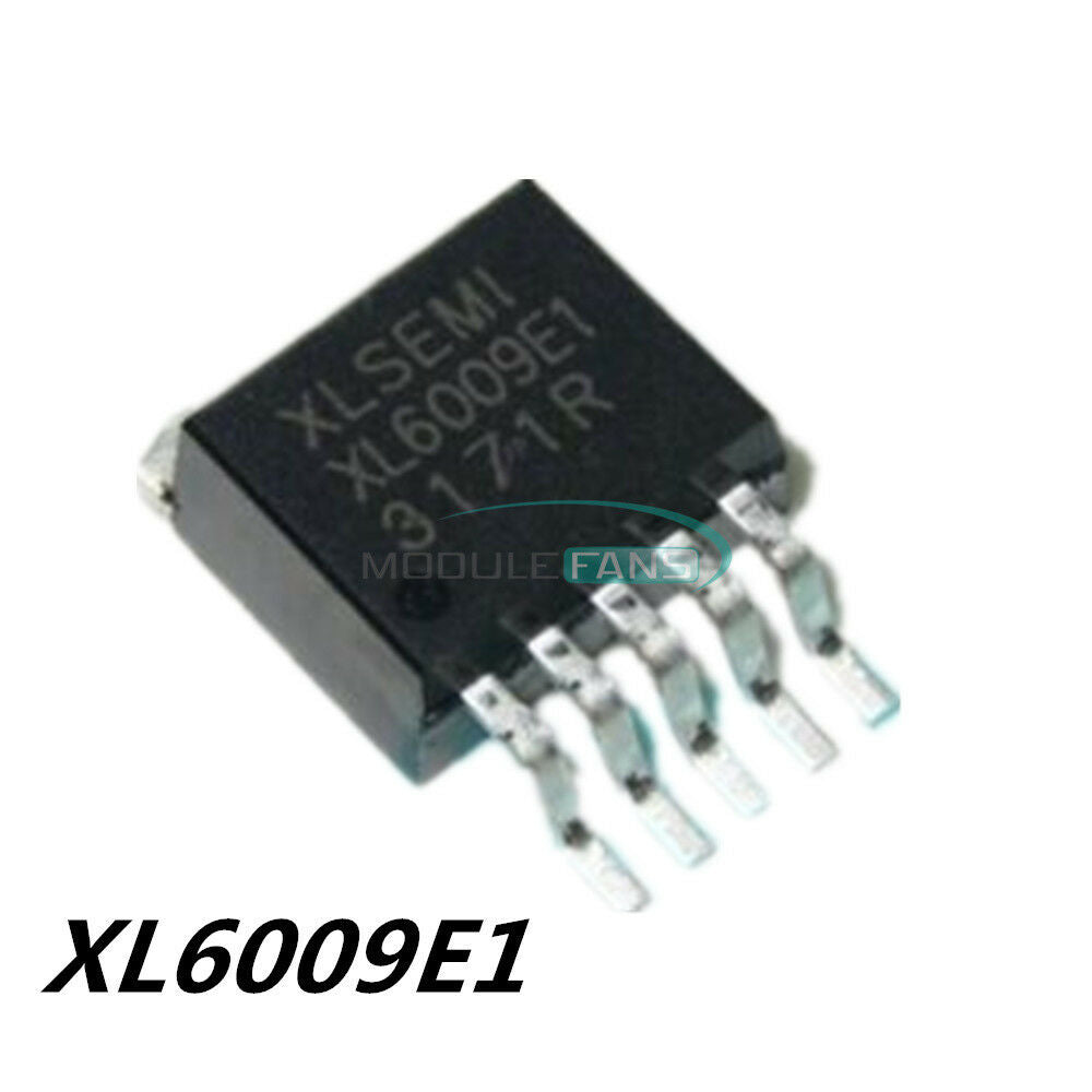 2PCS XL6009 XL6009E1 DC-DC ADJUSTABLE BOOST STEP-UP IC TO-263 42V/4A/400KHZ