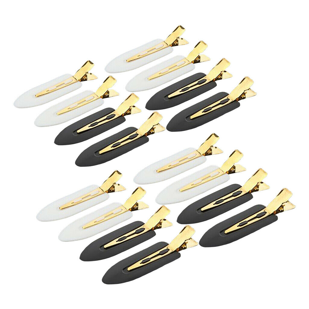 16x No Bend Hair Clips No Mark Curl Pin Clips Women Hairstyle Bangs Clamps