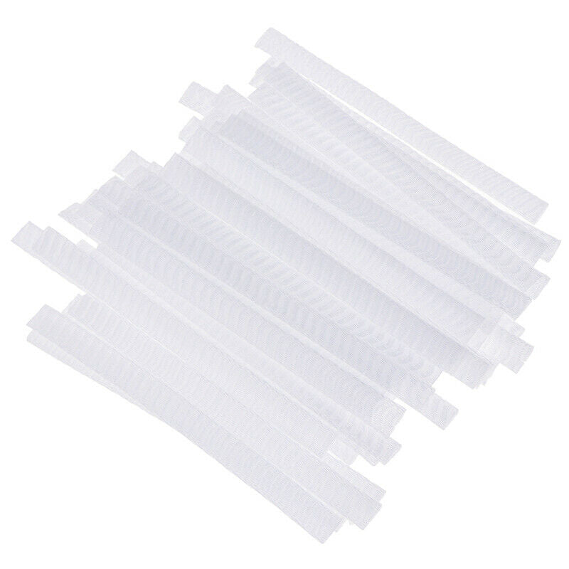 50x/lot 12cm Embroidery Thread Net Prevents Unwinding Makeup Brush Head Net DD