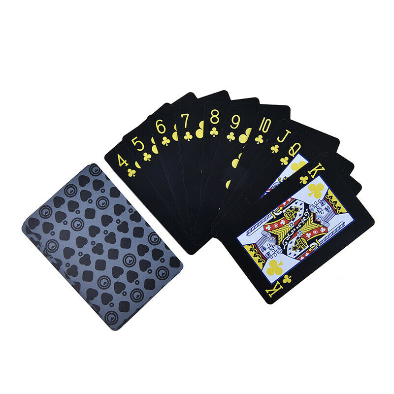 1x Waterproof PVC Plastic Playing Cards Poker Pure Playing Cards Board GameBDAU