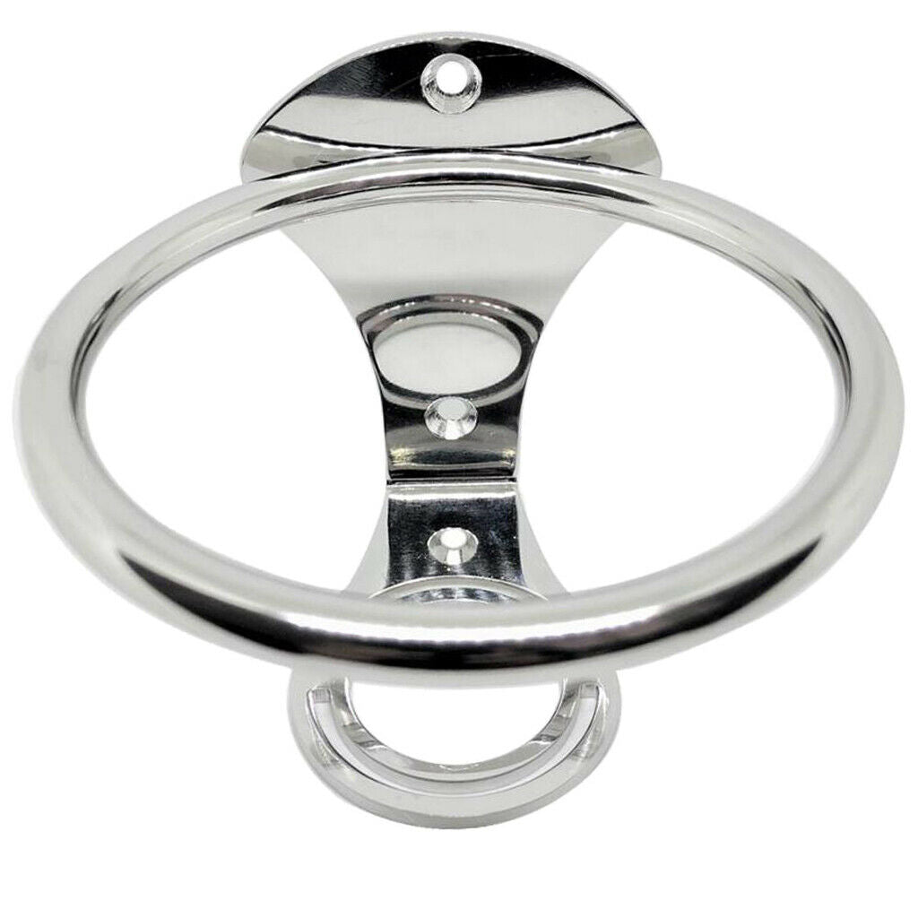 3.54'' Boat Ring Cup Drink Holder, Universal 304 Stainless Steel Drinks Holder
