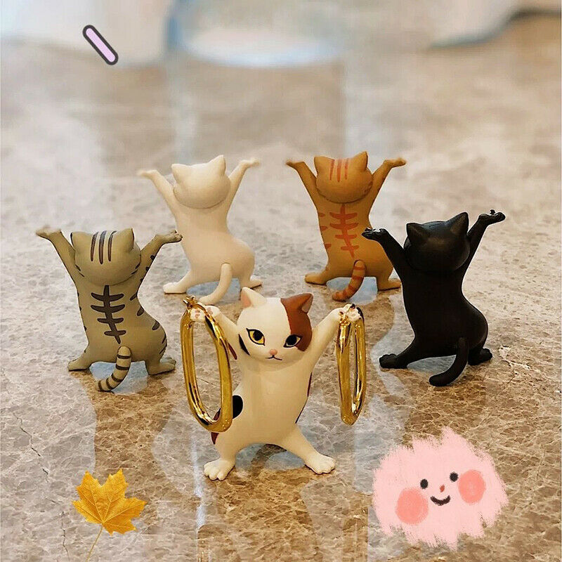 Random pen holder student stationery cat pen holder ornament pen stand cute BDA