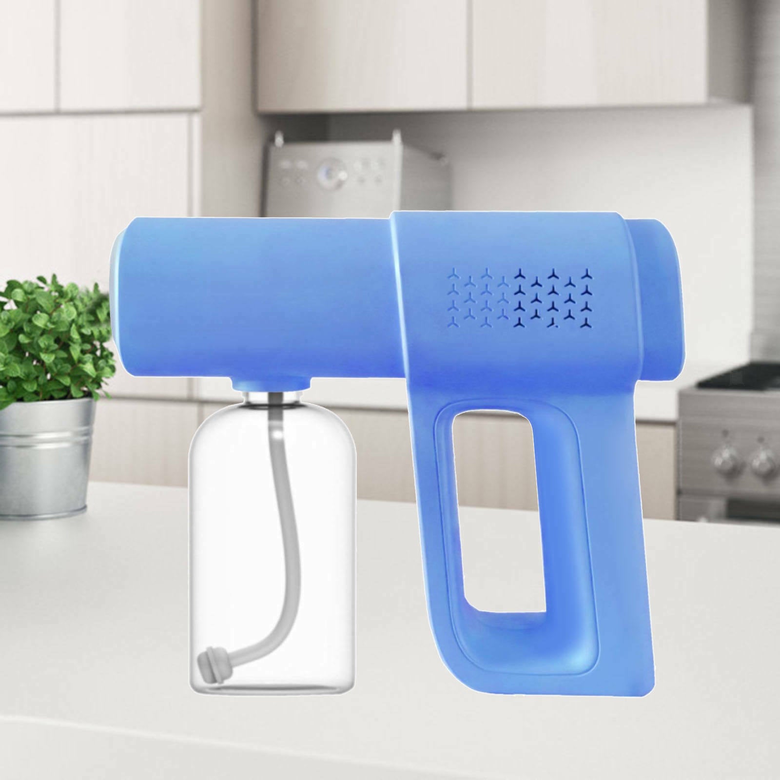 Portable, 380 Ml Fog Machine, Blue, Cordless, Electric Disinfection Sprayer