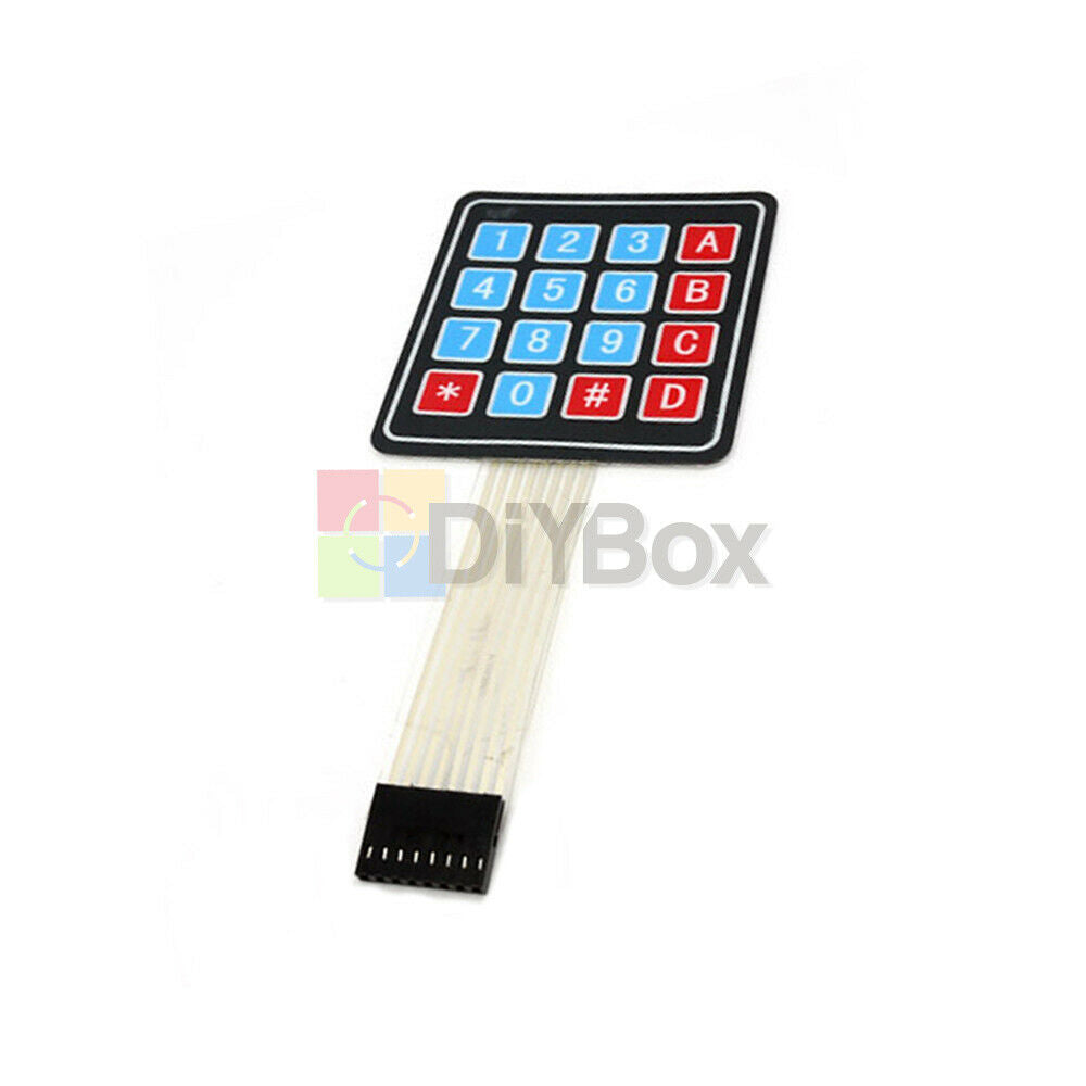 5Pcs 4 x 4 Matrix Array 16 Key Membrane Switch Keypad Keyboard AVR Fit Arduino