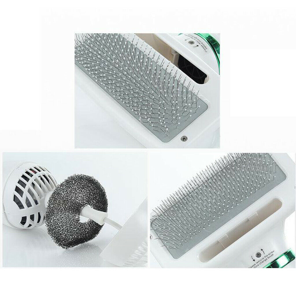Pets Hair Dryer Blower Dogs Cat Blow Brush Grooming Comb Travel EU Plug