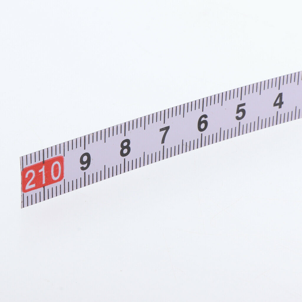 2m Metal Stainless Steel Ruler Measuring Metric Carpenter Woodworking Tools