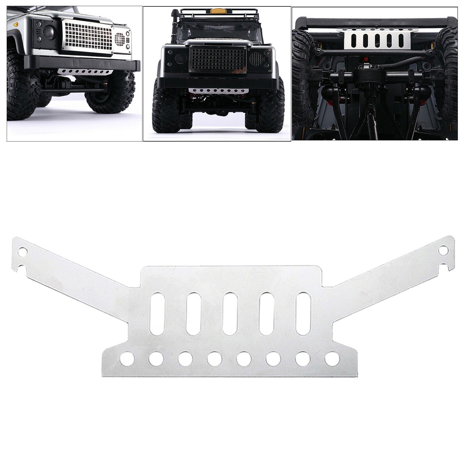 Front Chassis Armor Guard Bottom Protection for MN D90 D91 1:12 RC Car
