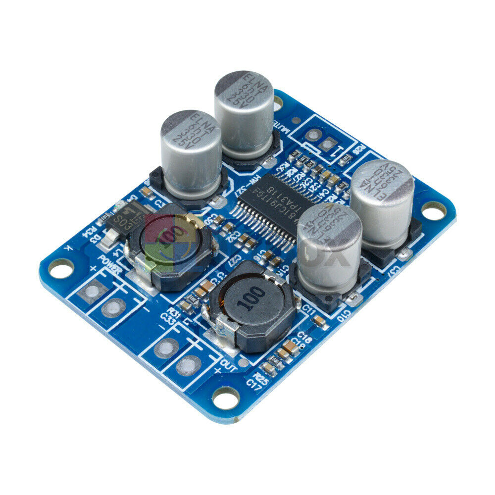2PCS NEW DC 8V-24V TPA3118 BTL 60W Mono Digital Audio Power Amplifier Board