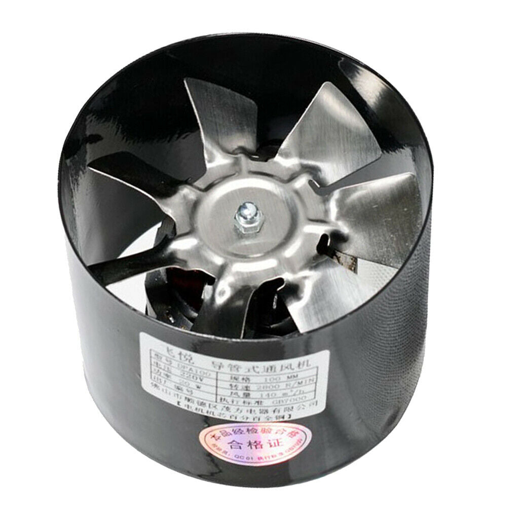 Motor Ventilation for Bilge Kitchen Heads for Boats, Cleaning And Dedusting