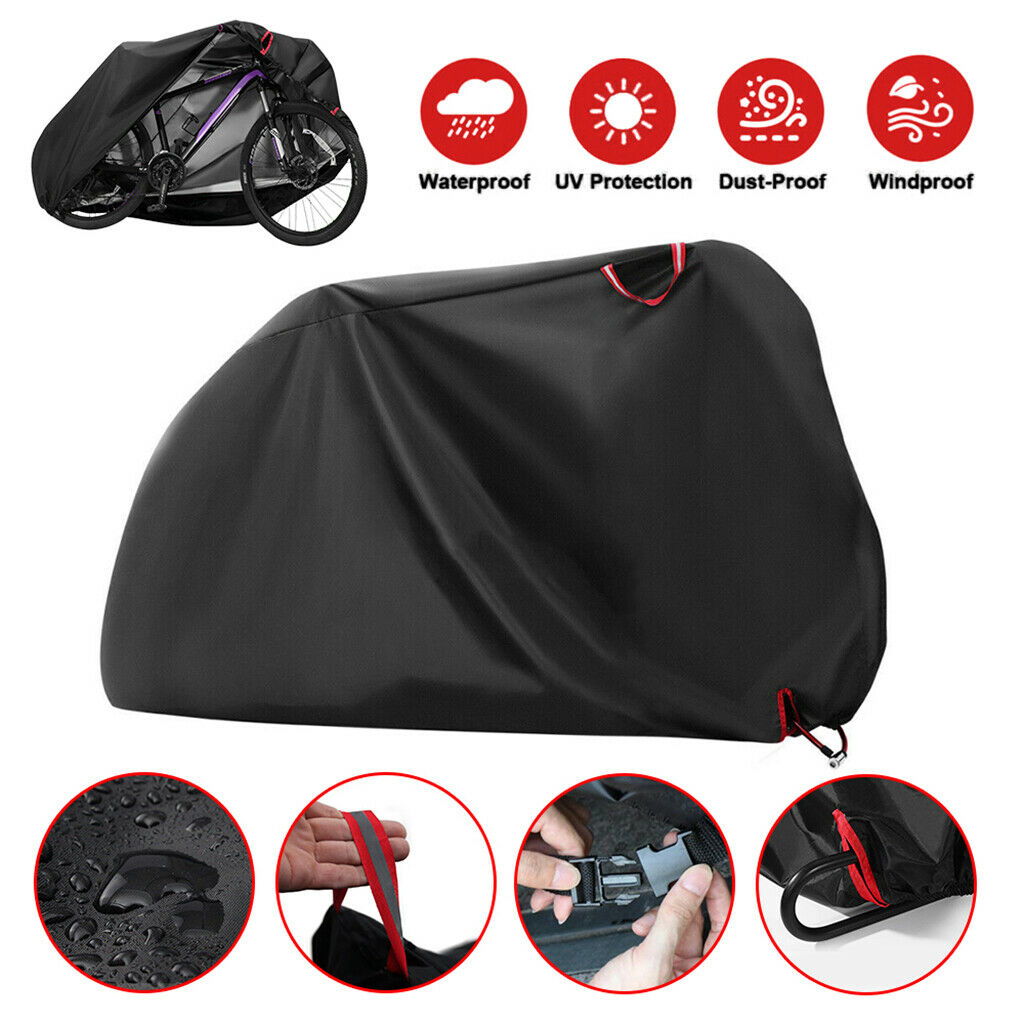 Waterproof Bicycle Bike Storage Cover Outdoor Protector with Carry Bag