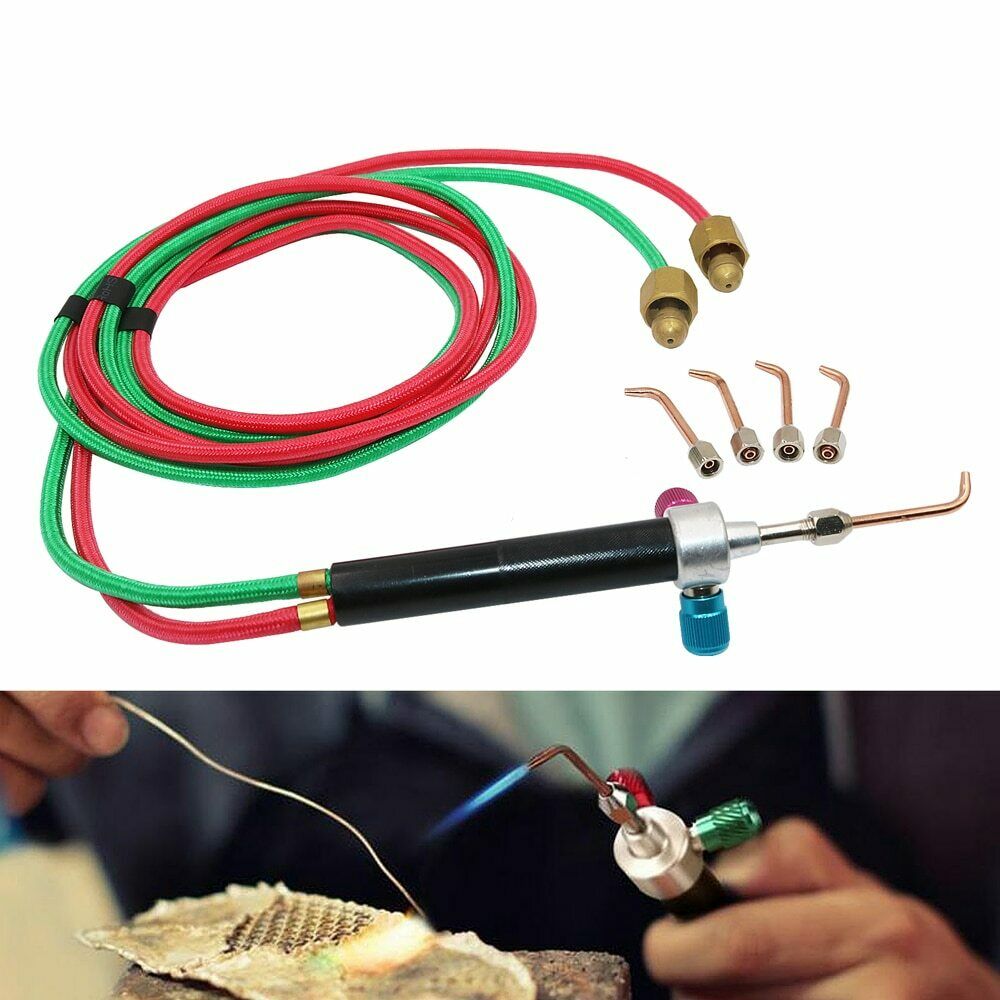 Jewelry Jewelers Micro Mini Gas Little Torch Welding Soldering 5 Tips Portable