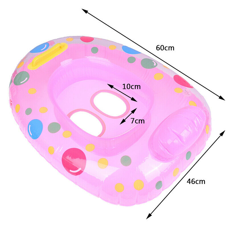 Summer Kids Baby Inflatable Seat Swim Ring Pool Aid Trainer Swim Float bo.l8
