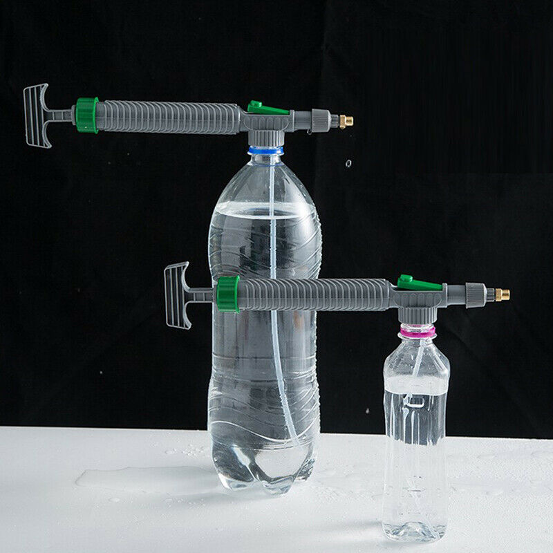 High Pressure Air Pump Manual Sprayer Adjustable Drink Bottle Spray Head Noz DF