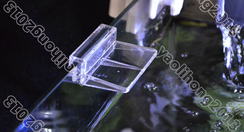 4 Pcs New Aquarium Tank Glass Cover Plastic Clip 6MM Support Holders