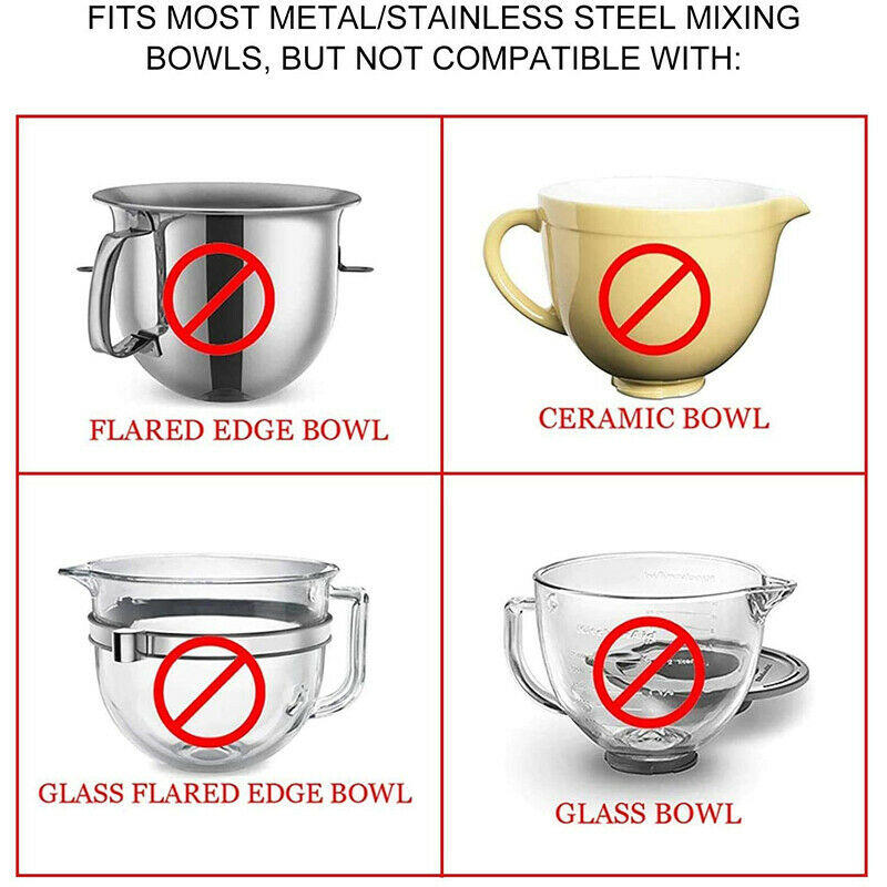 Pou Shield,Universal Pou Chute for Stainless Steel Bowl Bowl-Lift Stand MixeU9I9