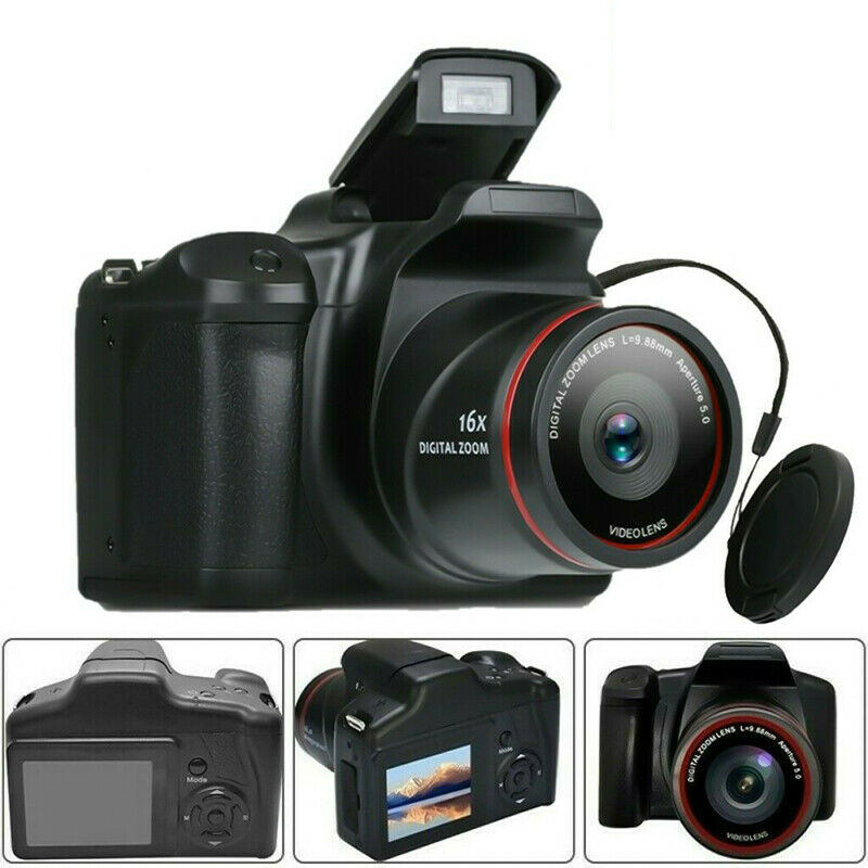 1080P Digital Camera Vlogging Video SLR Camera 3.0 Inch 16x Zoom Ultra HD