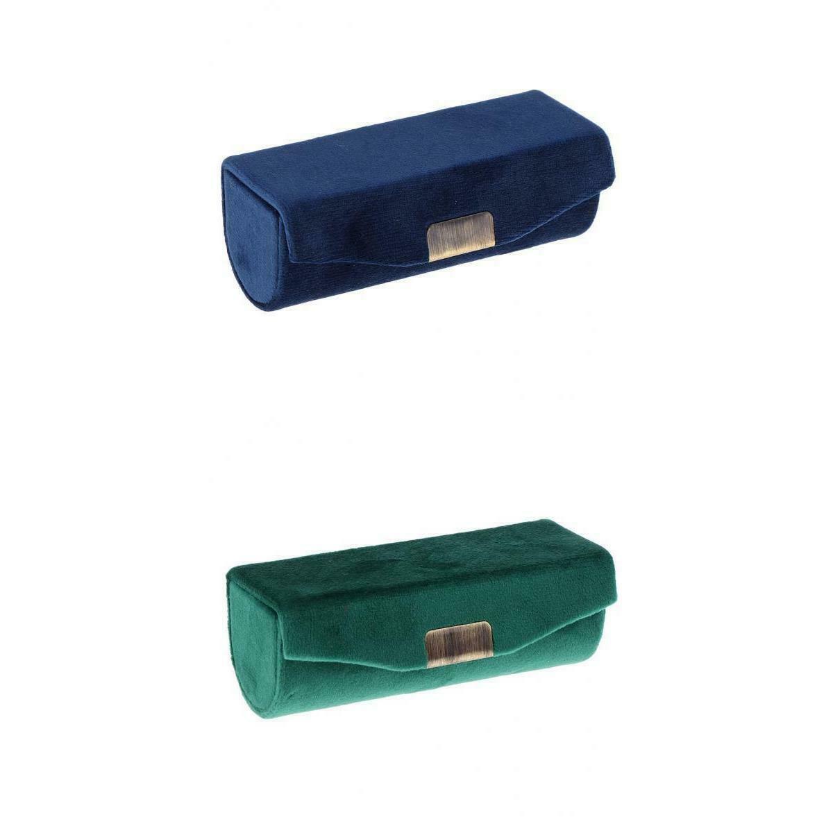 Velveteen Lip Gloss Box Makeup Lipstick Storage Case Jewelry Container