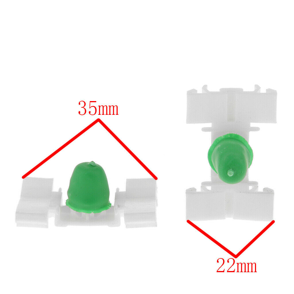 40x Side Door Sidebar Moulding Trim Clips Fasteners for BMW E32 51131960054