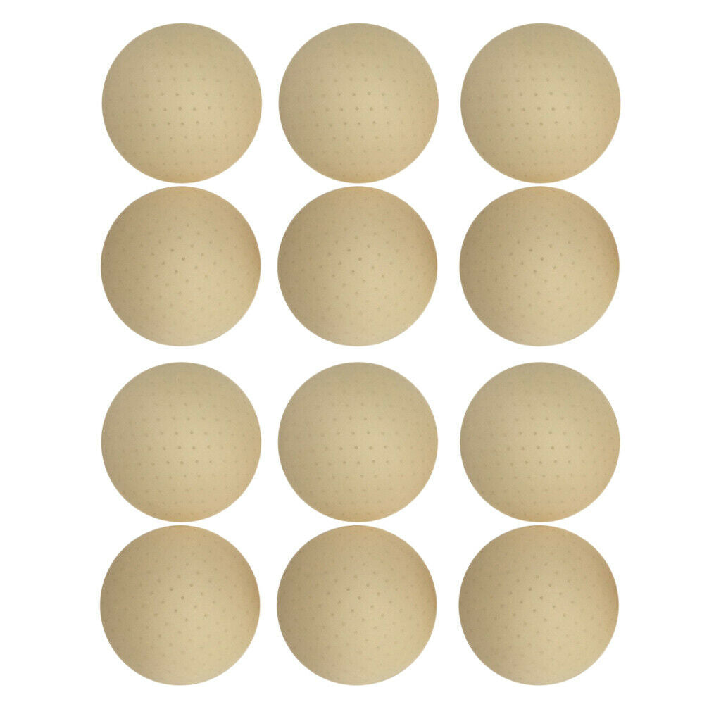 6 Pairs Round Sponge Foam Bra Inserts Pads Push Up Breathable Bra Padding