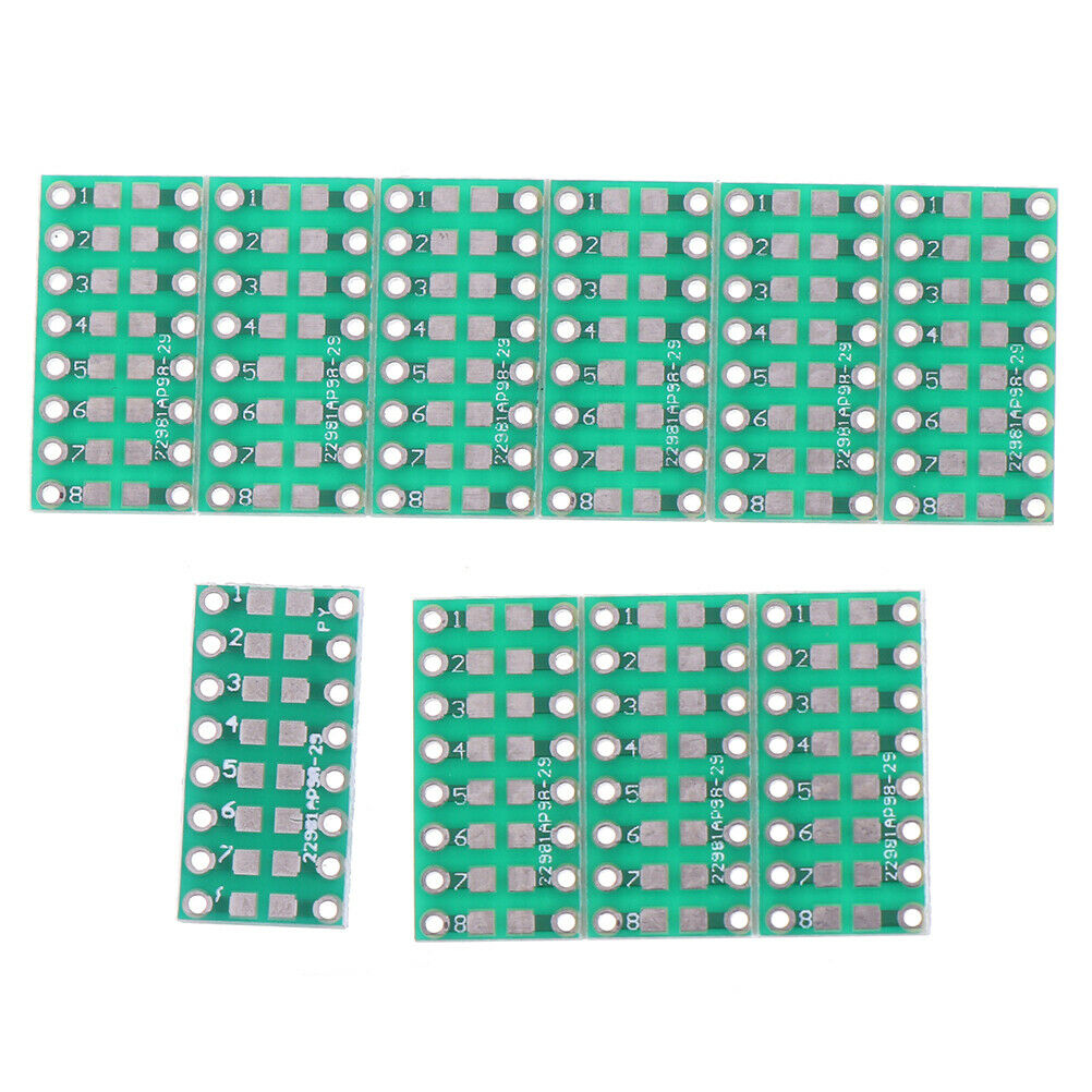 10Pcs SMD/SMT components 0805 0603 0402 to DIP adapter PCB board converter DD