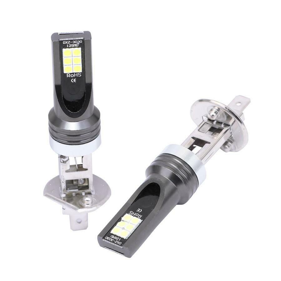 2Pcs Xenon White H1 Car Headlight/Fog Light Bulbs Driving DRL Lamp 110W 6000K
