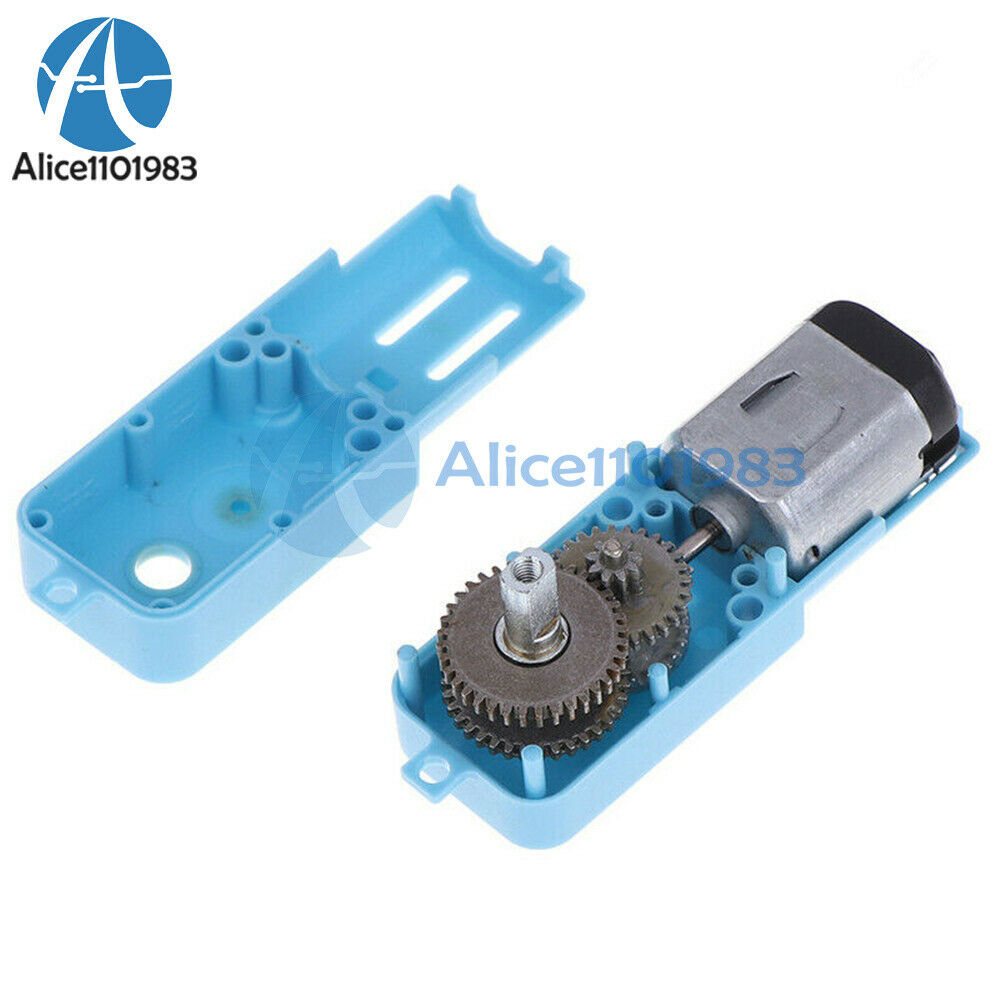 10pcs 1:90 Geared Motor TT Roboter Auto Chassis Anti Interferenz 3-6V 110RPM
