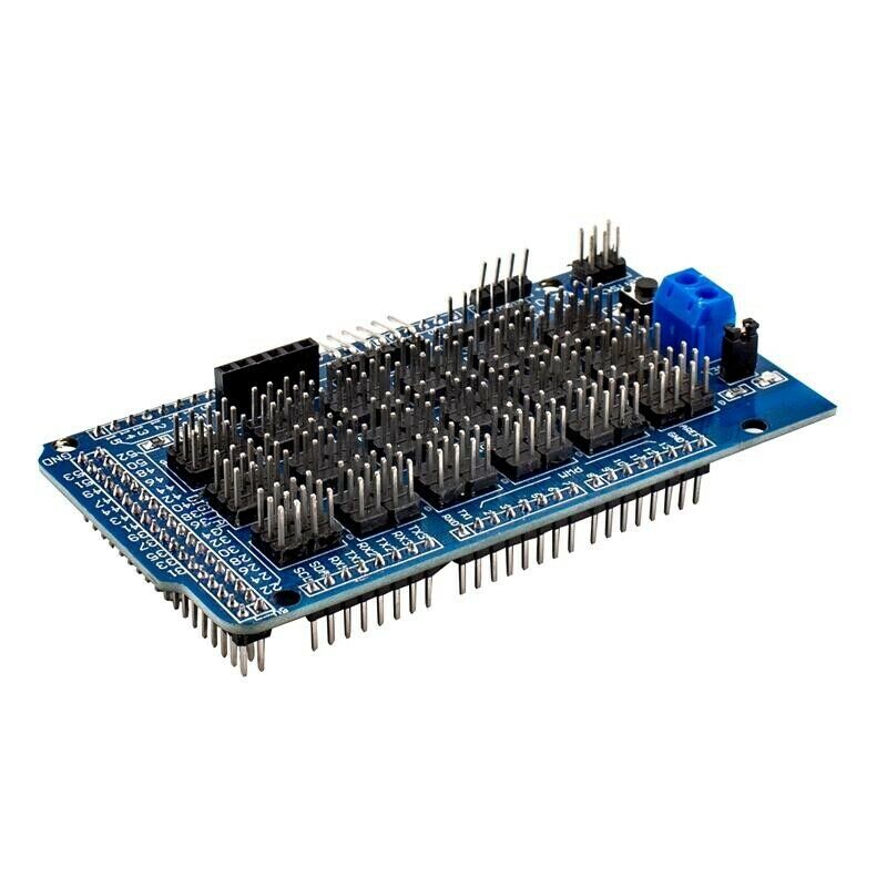 4X(HW-857 Sensor Shield V1.0 V2.0 Expansion Board Kit with Mega 2560 R3 W3R8)