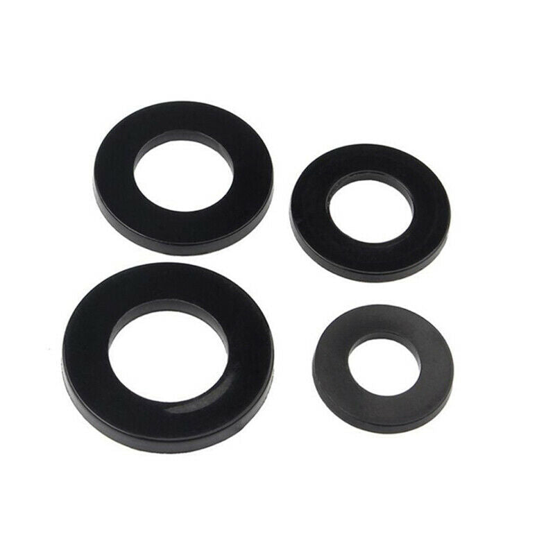 500Pcs M2 M2.5 M3 M4 M5 M6 M8 M10 Plastic Nylon Washer Flat Washer Gasket R SJ
