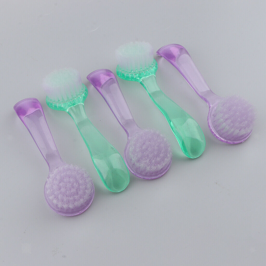 5 Pieces Art Dust Cleaning Brushes Manicure Pedicure Nails