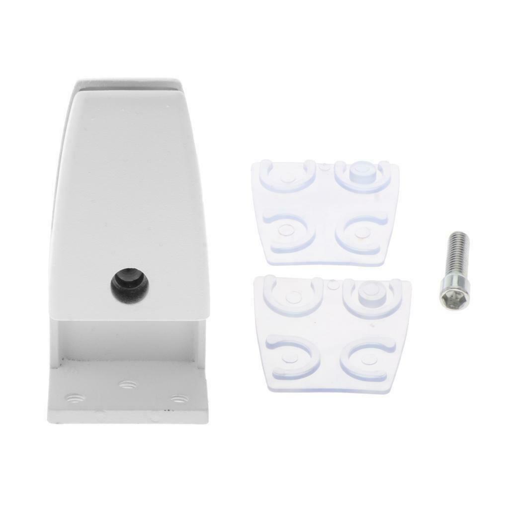 Set Of 2 Office Partition Bracket Divider Clamp Holder Clips