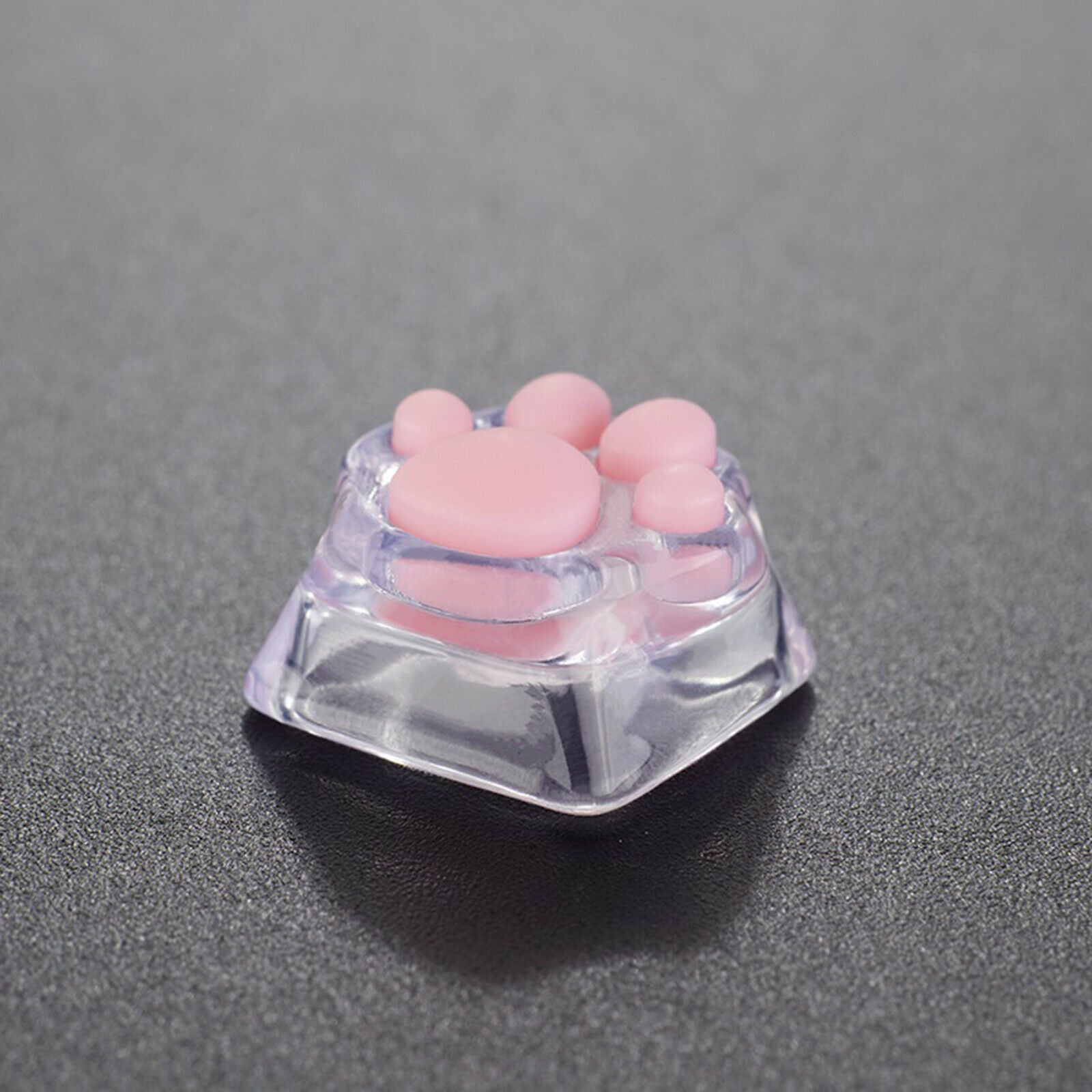 Transparent Gaming Key  Cat Paw Keys Machinery Keyboard keys Base
