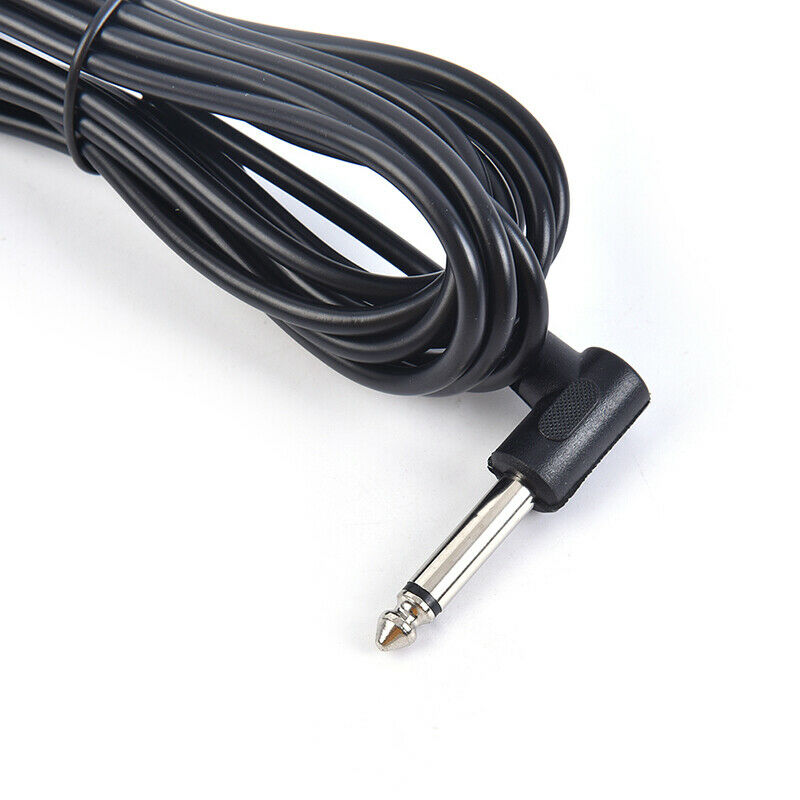 2PCS 10FT Electric Patch Cord Guitar Amplifier Amp Cable Right Angle 90 Deg SJ