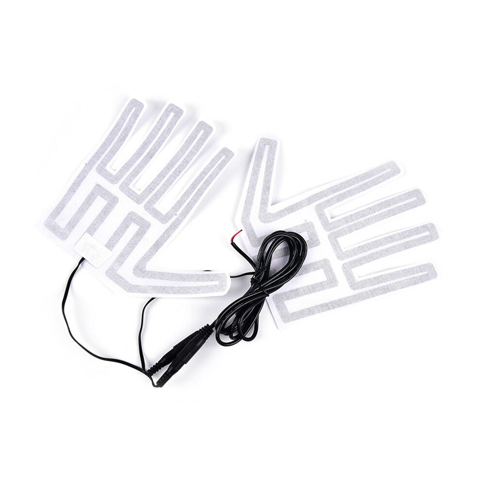 12V gloves heated pad electric heating element winter outdoor‘warm mitten hea_BD