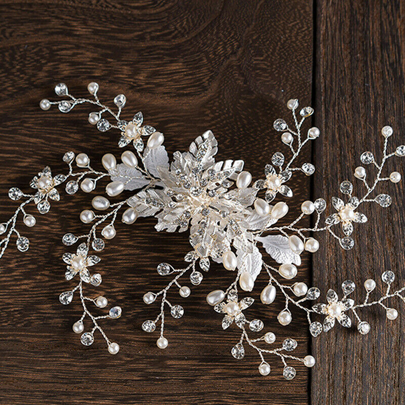 New Bridal Handmade Head flower Wedding Dress Hair Accessories Hair C DD