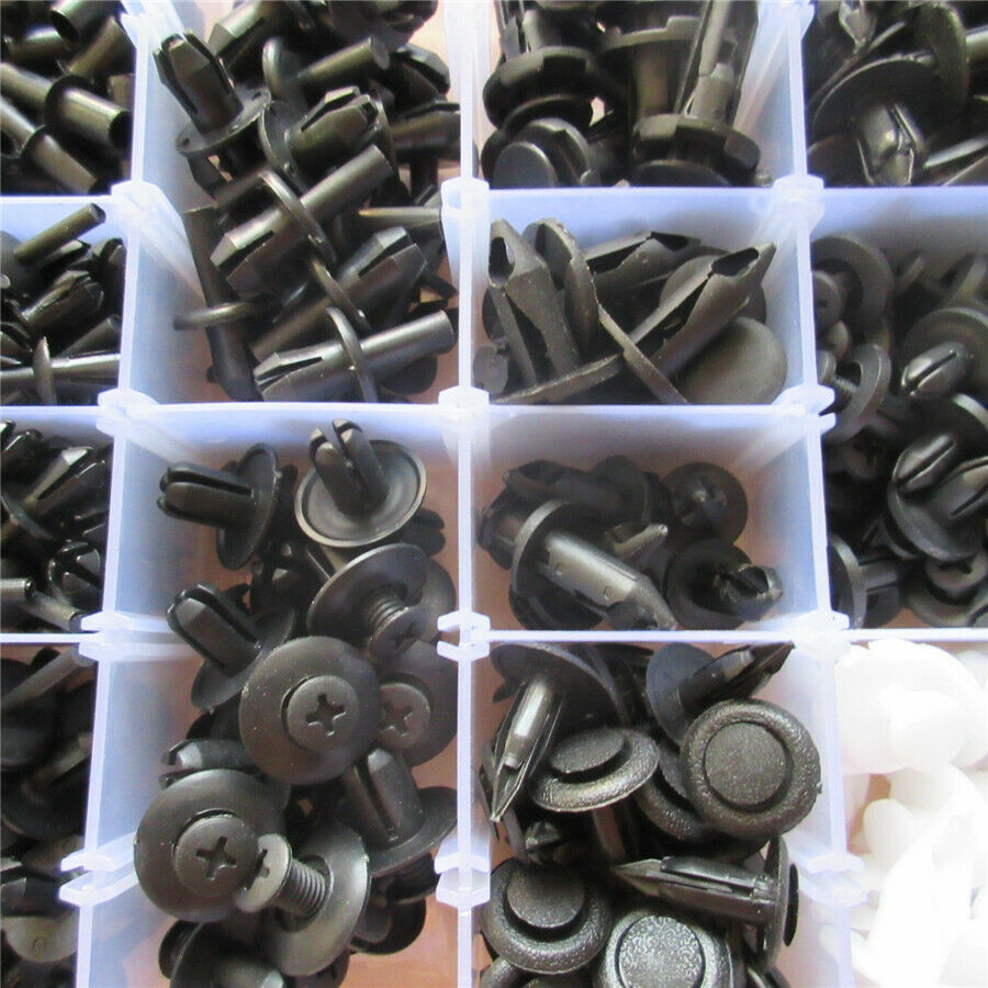 456 pcs Plastic Bumper Fastener Rivet Clips Automotive Furniture Assembly