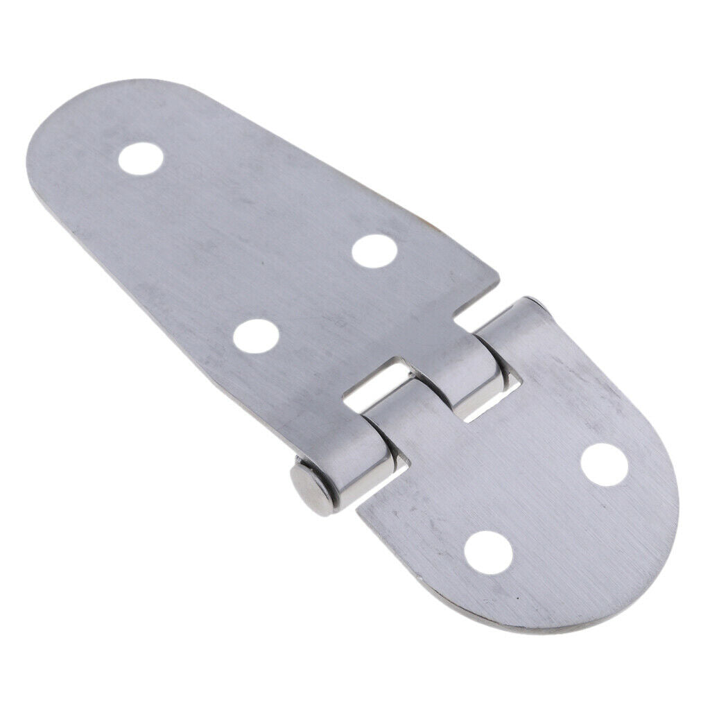 Boat Deck Cabin Hardware Stainless Door Hinge Marine Round Side 4" X 1.5"