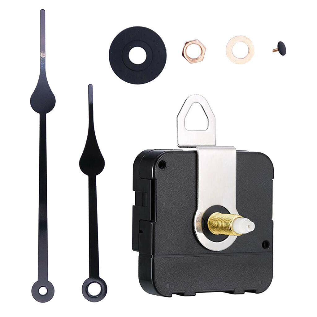 DIY Wall Clock Clockwork, Quartz Clockwork, Silent Clockwork with Pointer Sets