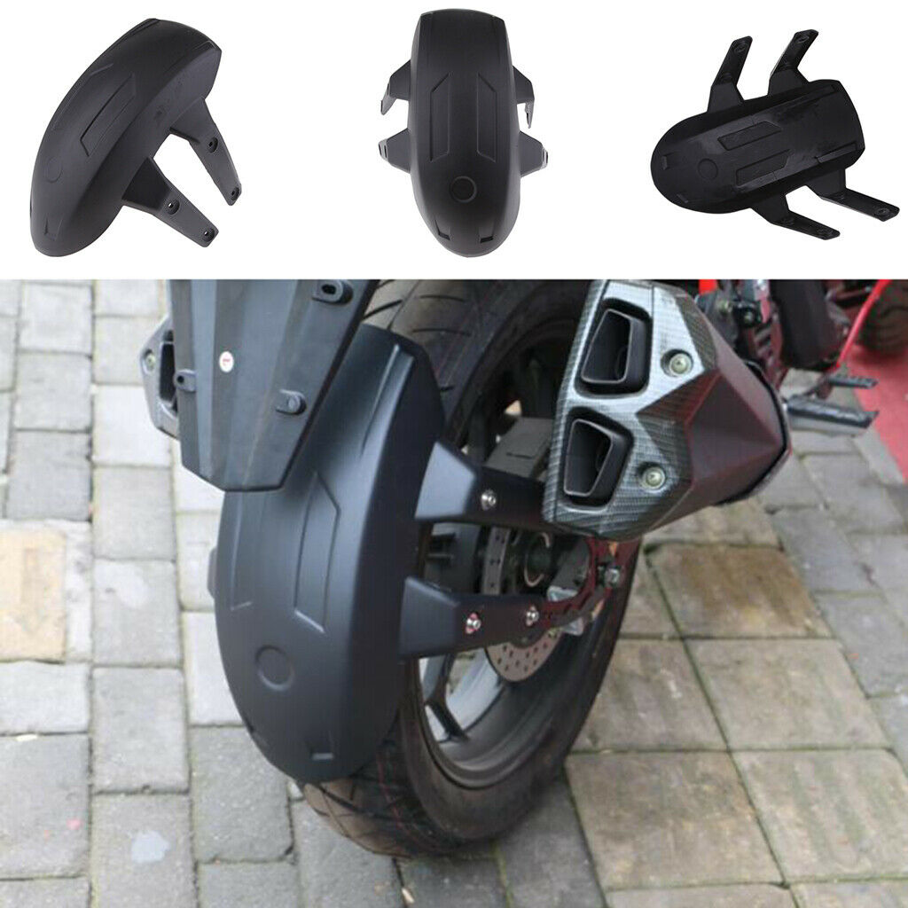 Universal Plastic Motorcycle Rear Wheel Cover Fender Splash Guard #001