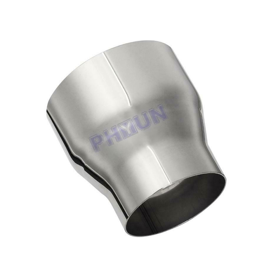 3" ID to 4" OD Car Exhaust Pipe Adapter Connector Premium Chrome Stainless Steel