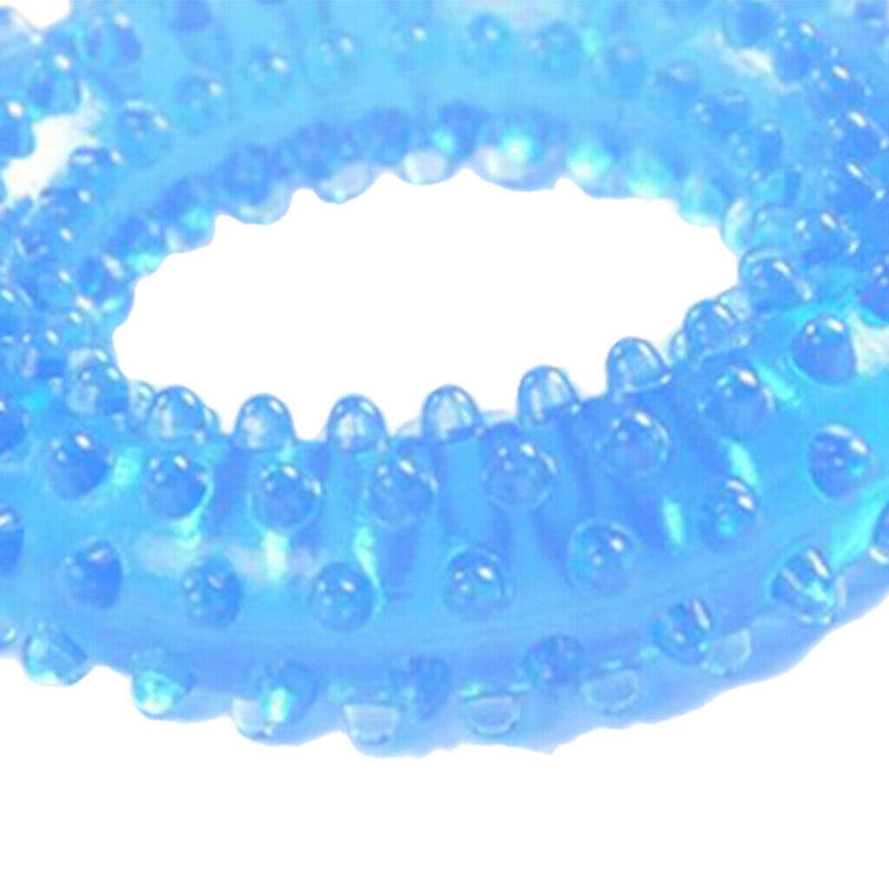 Hand Forearm Strengthener Gripper Rubber Ring Finger Exerciser Blue 40LB