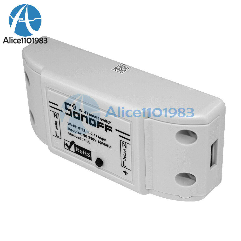 ABS Shell Socket Sonoff WiFi Wireless Smart Switch Module for Home DIY Android