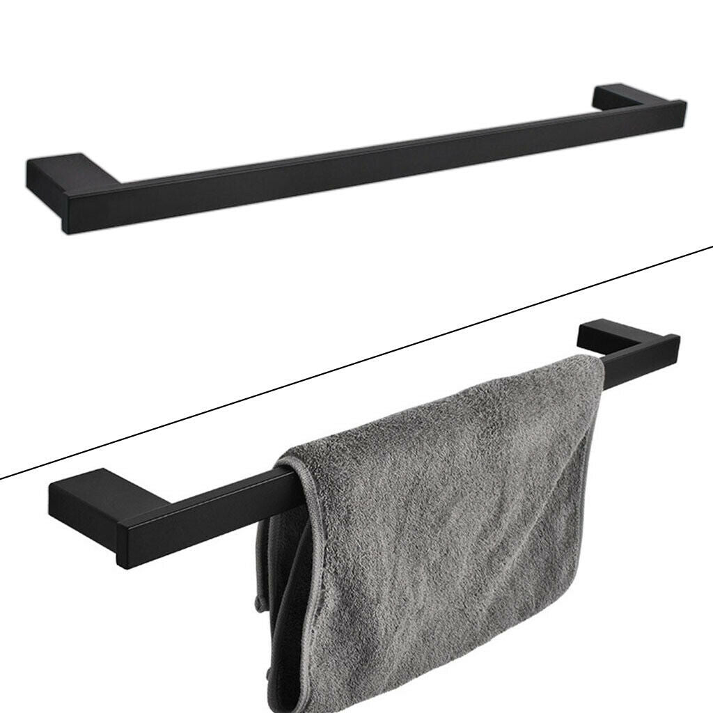 Stainless Steel Bath Towel Rack Holders Towel Rag Modern Universal Storage