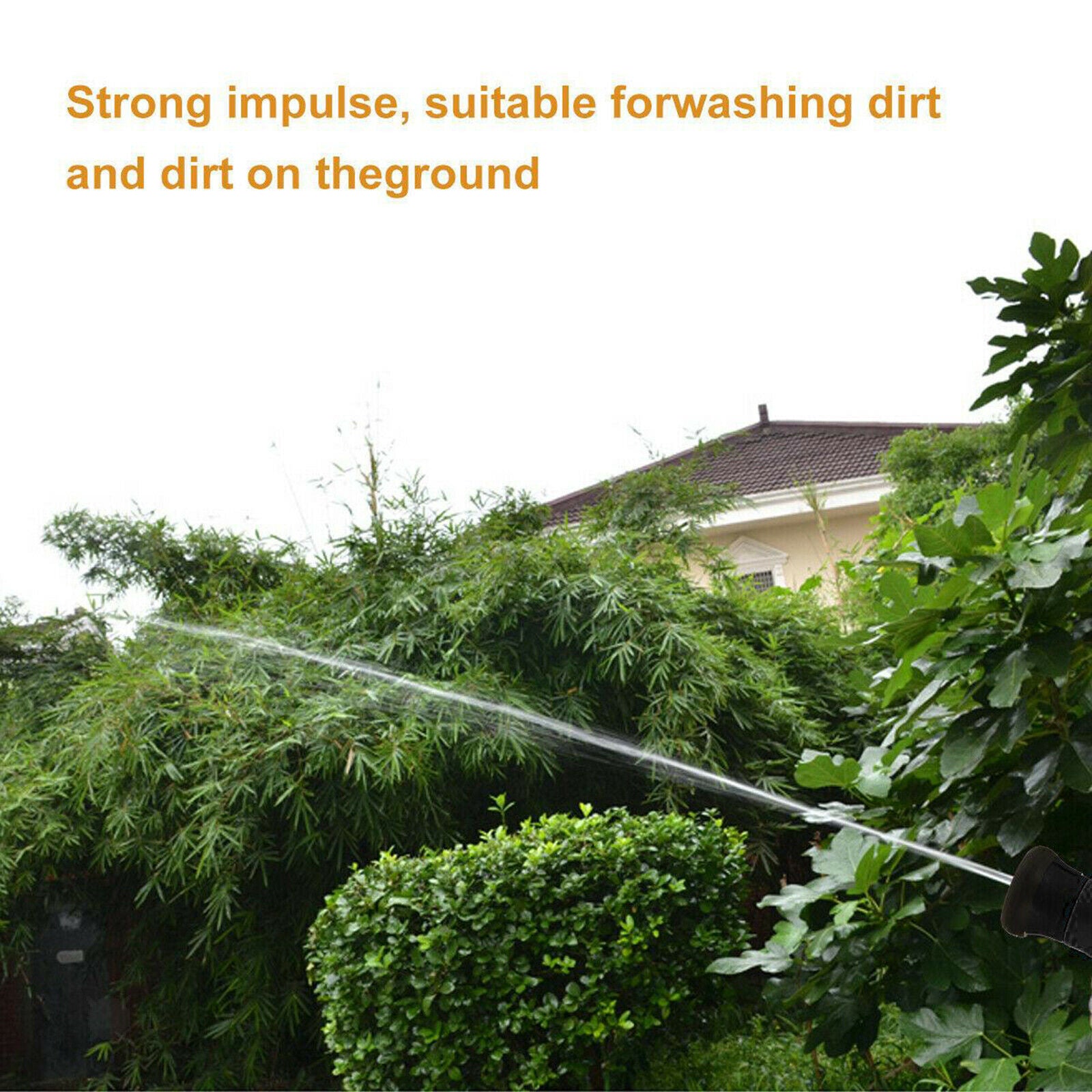 Water Hose Spray Nozzle Sprayer Tools Watering Plant Washing Car Durable