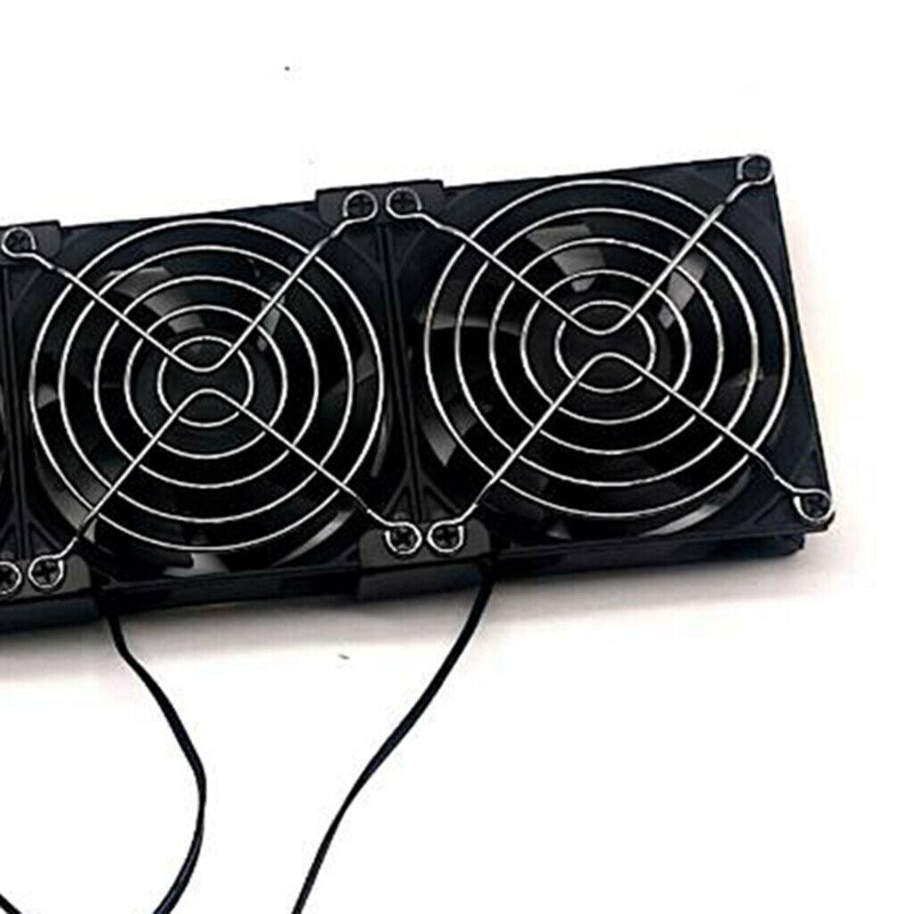 90mm Triple Cooling Fan - 3pin/IDE 4 Pin Power Supply - Graphics Card Cooler