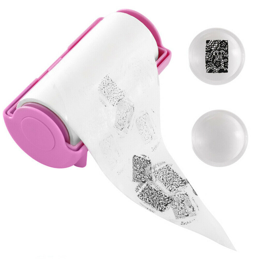 Practical Nail Stamping Deoiler Remover Nail Art Tools Quickly Pink